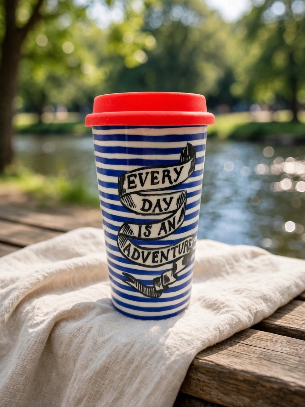 Molly Hatch “Every Day is An Adventure” Travel Mug